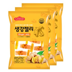 일광제과 생강젤리, 280g, 3개