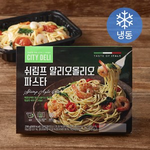 시티델리 쉬림프 알리오올리오 파스타 1인분 (냉동), 298g, 1개