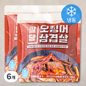 팔당 오징어 삼겹살 (냉동), 320g, 6개