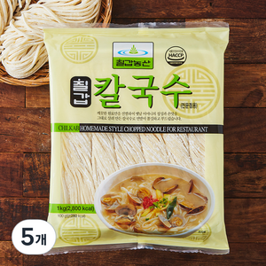 칠갑농산 칼국수 전문점용, 1kg, 5개