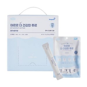 아르르 반려동물 더 건강한 쮸르 간식 80p, 참치&참치알, 1.12kg, 1개