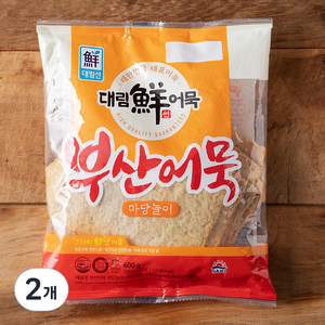 대림선 부산 어묵 마당놀이 12장, 600g, 2개