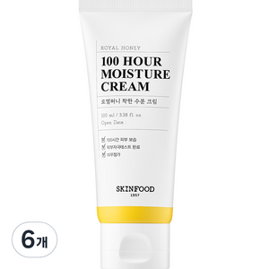 스킨푸드 로열허니 착한 수분 크림, 100g, 100ml, 6개