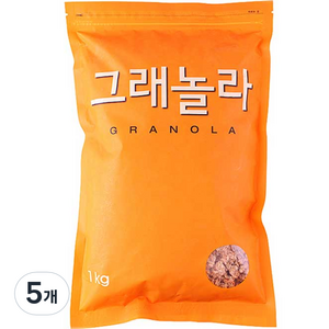 (주)동서 그래놀라, 1kg, 5개