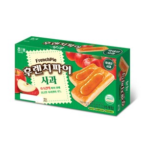 해태 후렌치파이 사과 192g, 1개