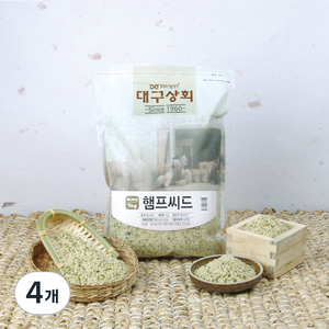 대구상회 햄프씨드, 1kg, 4개