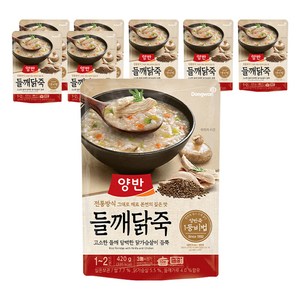양반 들깨닭죽, 8개, 420g