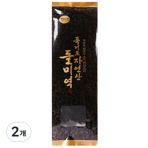 바다소리 진도 자연산 독거도 돌미역, 50g, 2개