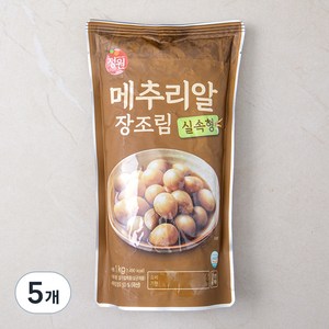 정원 메추리알 장조림, 1kg, 5개