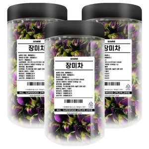 고미네 장미차 통, 50g, 1개입, 3개