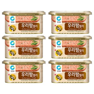 우리팜 델리 한돈, 190g, 6개