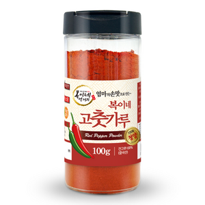 복이네먹거리 중국산 아주매운 100% 청양 고운 고춧가루 용기형, 100g, 1개