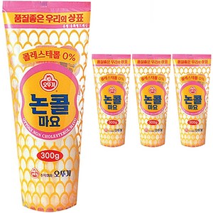 오뚜기 논콜마요, 300g, 4개