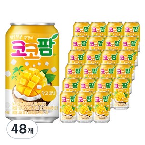 코코팜 망고코넛, 340ml, 48개