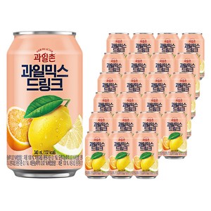 과일촌 과일믹스 드링크, 24개, 340ml