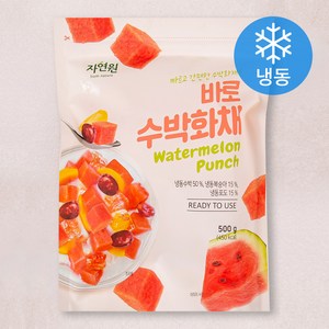 자연원 바로수박화채 (냉동), 500g, 1개