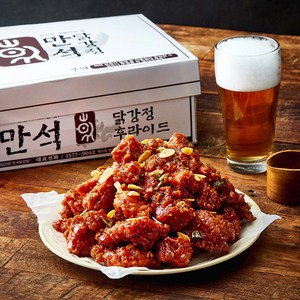 만석닭강정 보통맛 순살, 1kg, 1개