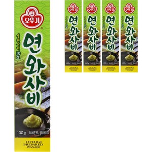 오뚜기 연와사비, 100g, 5개