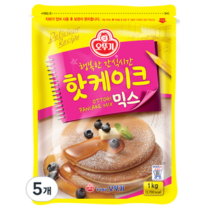 오뚜기 핫케이크 믹스, 1kg, 5개