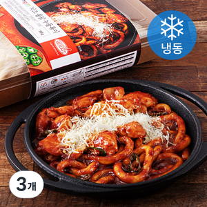 곰곰 치즈 불닭 누들볶이 (냉동), 558g, 3개