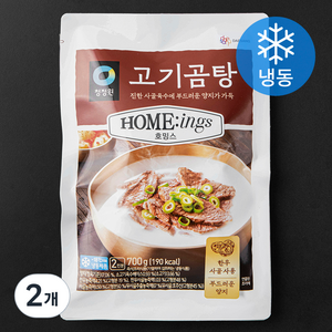 청정원 대상 호밍스 고기곰탕 (냉동), 700g, 2개