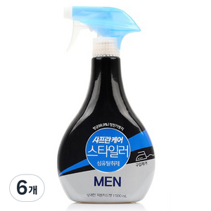 샤프란 케어 스타일러 섬유탈취제 맨 상쾌한 피톤치드향, 500ml, 6개