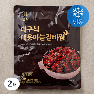 온작 대구식 매운마늘갈비찜 진 (냉동), 2개, 500g