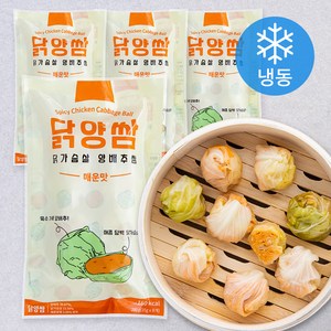 닭가슴살 양배추쌈 매운맛 (냉동), 280g, 4개