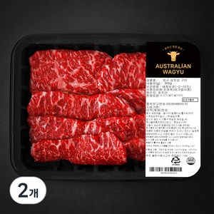 호주산 와규 살치살 구이용 (냉장), 2개, 300g