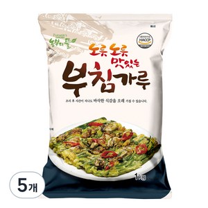 농부의뜰 노릇노릇 맛있는 부침가루, 1kg, 5개