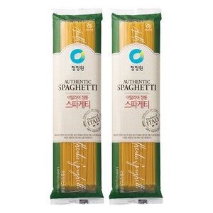 청정원 이탈리아 정통 스파게티, 500g, 2개