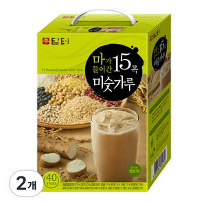 담터 마가 들어간 15곡 미숫가루, 800g, 2개