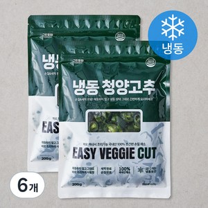 그린피아 청양고추 (냉동), 200g, 6개