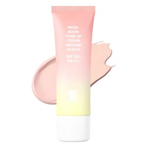 16브랜드 물분 톤업 크림 SPF50 PA+++ 50ml, 미디엄피치, 1개