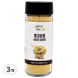 내츄럴스파이스 생강분말, 35g, 3개