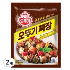 오뚜기 짜장 깊고 풍부한맛, 1kg, 2개