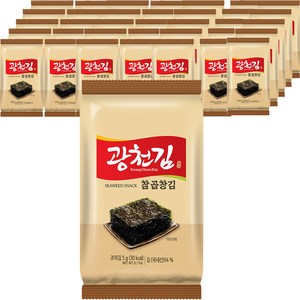 광천김 참 곱창김, 5g, 40개