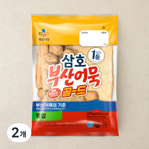 CJ 삼호어묵 부산어묵 종합, 370g, 2개