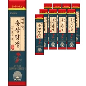 크라운 짜먹는 홍삼 양갱, 30g, 10개