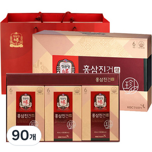 정관장 홍삼진건 + 쇼핑백, 1.2L, 3개