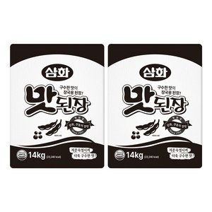 삼화식품 맛된장, 14kg, 2개