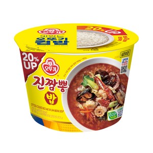 오뚜기 컵밥 증량 진짬뽕밥, 217.5g, 1개