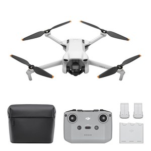 DJI Mini 3 플라이 모어 콤보 플러스 RC드론 + DJI RC-N1 조종기 세트, 혼합색상, 1세트