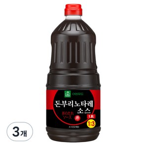이엔푸드 돈부리노타레소스, 1.8L, 3개