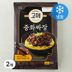 CJ 고메 중화짜장 2인분 (냉동), 760g, 2개