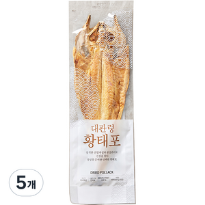 대관령 황태포, 60g, 5개