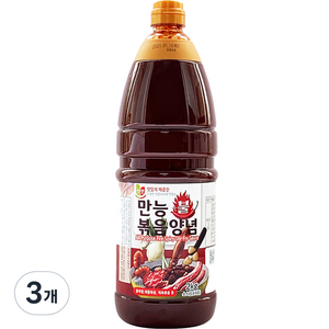 첫맛 만능 불 볶음양념, 2kg, 3개