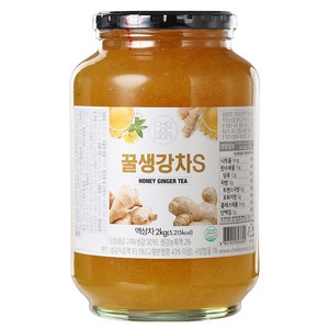 초록원 꿀생강차 S, 2kg, 1개