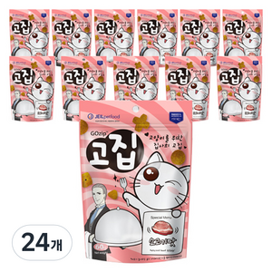 고집 고양이 간식, 소고기, 60g, 24개