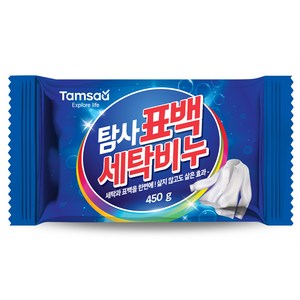 탐사 표백 세탁비누, 450g, 1개